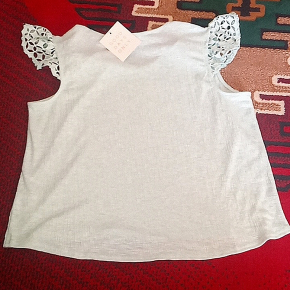 P**NWT PETITE ladies top, pastel green sz SP - Picture 6 of 7